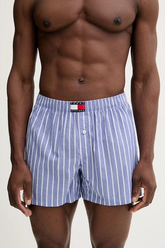 Tommy Hilfiger bokserki bawełniane UM0UM03712 niebieski AW25