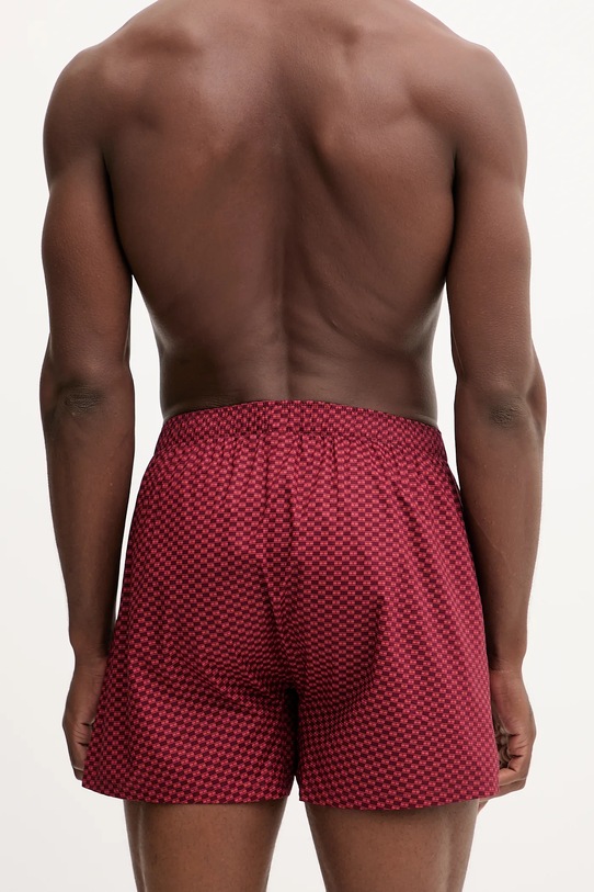 Oblečenie Bavlnené boxerky Tommy Hilfiger UM0UM03712 burgundské