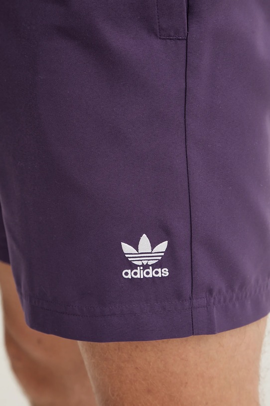 Kratke hlače za kupanje adidas Originals Adic Solid 8inc ljubičasta JX5015