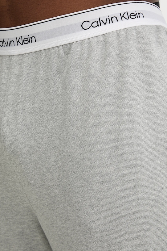 Calvin Klein Underwear spodnie piżamowe bawełniane szary LV00NM2926