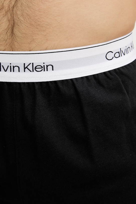 Calvin Klein Underwear pyžamové šortky dámske bavlnené čierna LV00NM2927