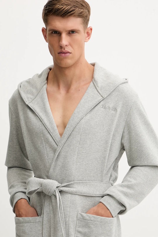 Oblečení Župan Calvin Klein Underwear LV00NM2932 šedá