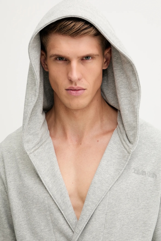 Халат Calvin Klein Underwear серый LV00NM2932