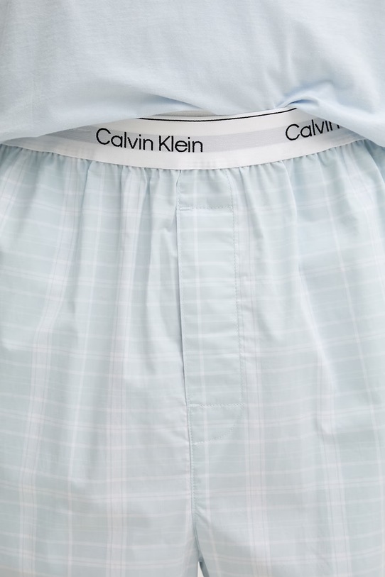 Calvin Klein Underwear Dvoudílné pyžamo pánské bavlněné LV00NM2953 modrá