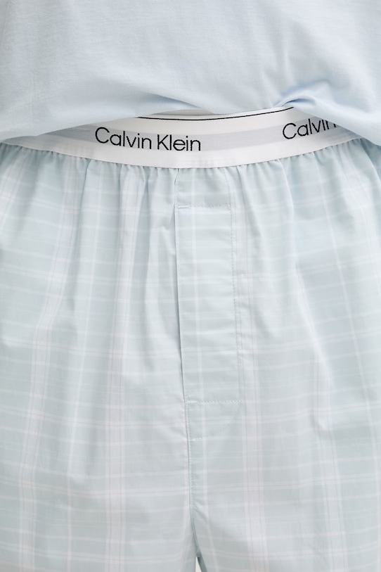 Calvin Klein Underwear Dvoudílné pyžamo pánské bavlněné LV00NM2953 modrá