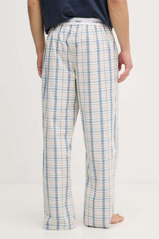 Oblečenie Calvin Klein Underwear pyžamové nohavice pánske bavlnené LV00NM2830 béžová