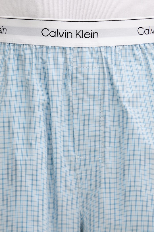 Calvin Klein Underwear pyžamové kalhoty pánské bavlněné modrá LV00NM2830