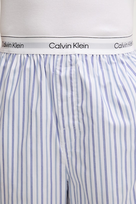 Calvin Klein Underwear pyžamové kalhoty pánské bavlněné modrá LV00NM2830