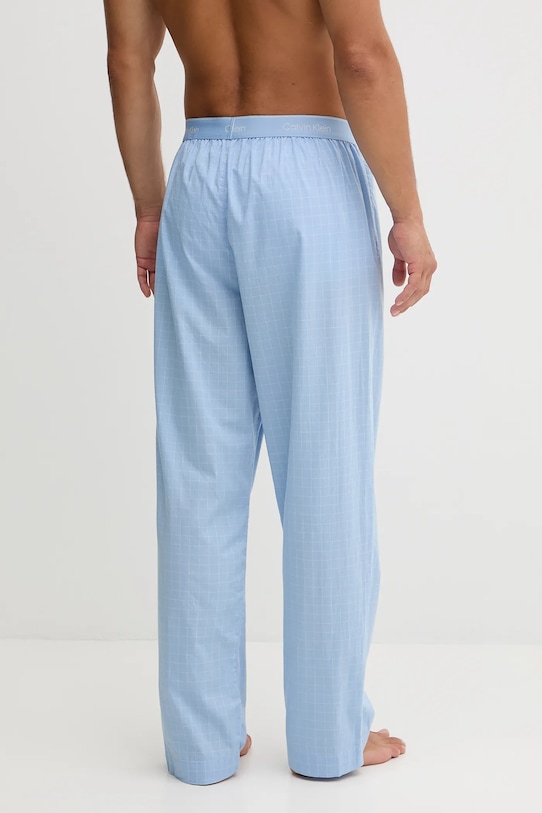 Βαμβακερό παντελόνι πιτζάμα Calvin Klein Underwear LV00NM2830 μπλε AW25