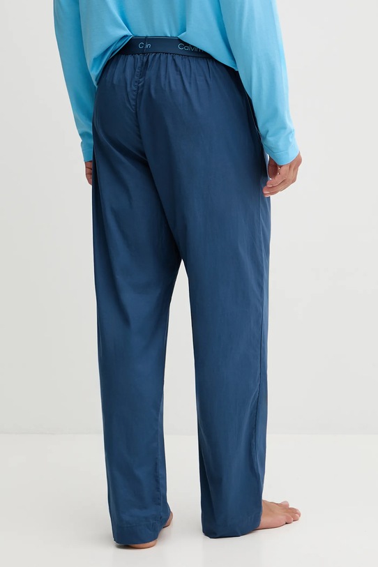 Ρούχα Βαμβακερό παντελόνι πιτζάμα Calvin Klein Underwear LV00NM2830 σκούρο μπλε