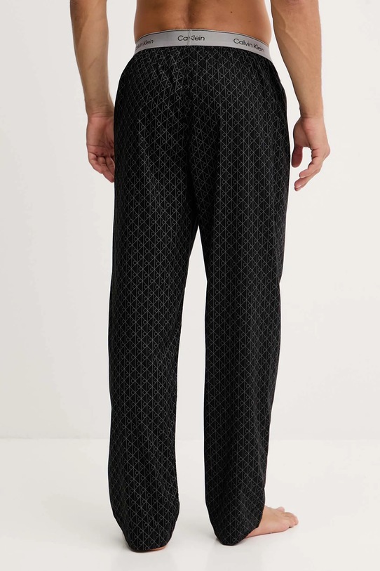 Хлопковые пижамные брюки Calvin Klein Underwear LV00NM2830 чёрный AW25