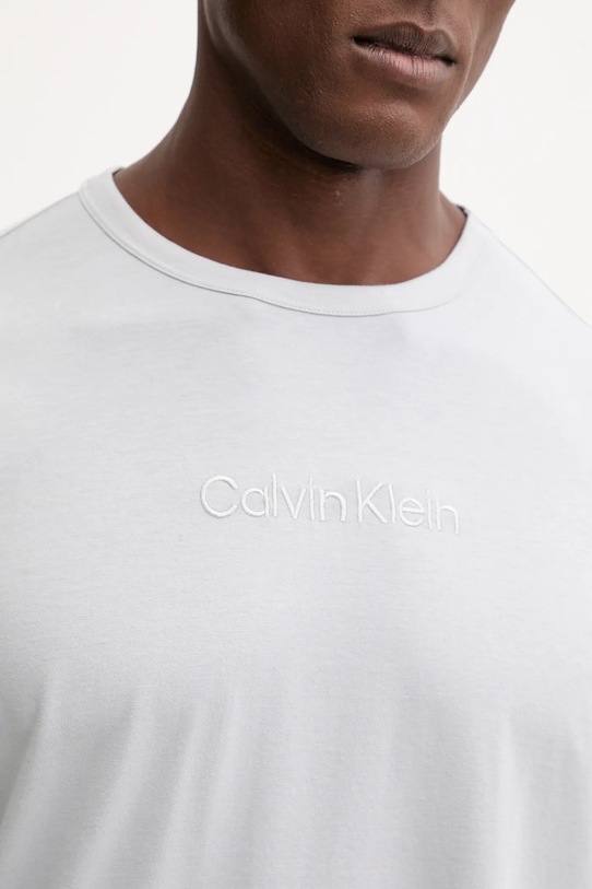 Бавовняна піжама Calvin Klein Underwear LV00NM2906 сірий