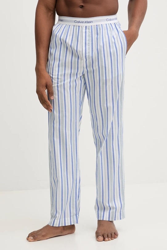 Calvin Klein Underwear piżama bawełniana niebieski LV00NM2995