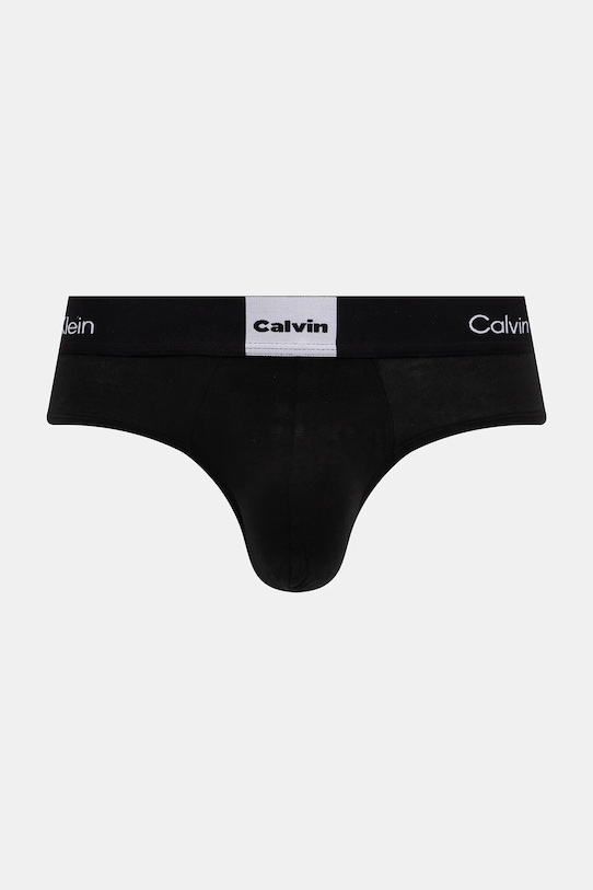 Slipy Calvin Klein Underwear 3-pak LV00NB4475 čierna NC25