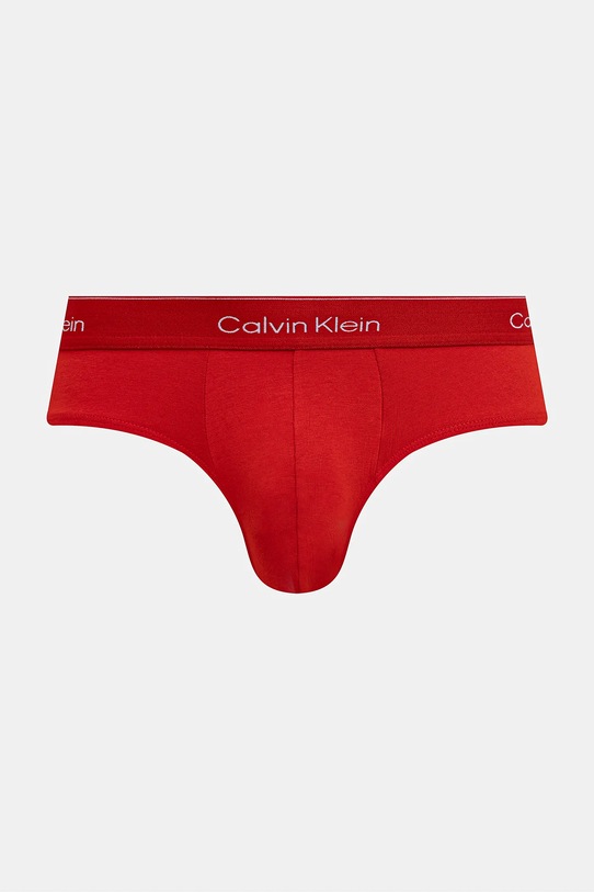 Odzież Calvin Klein Underwear slipy 3-pack LV00NB4563 czerwony