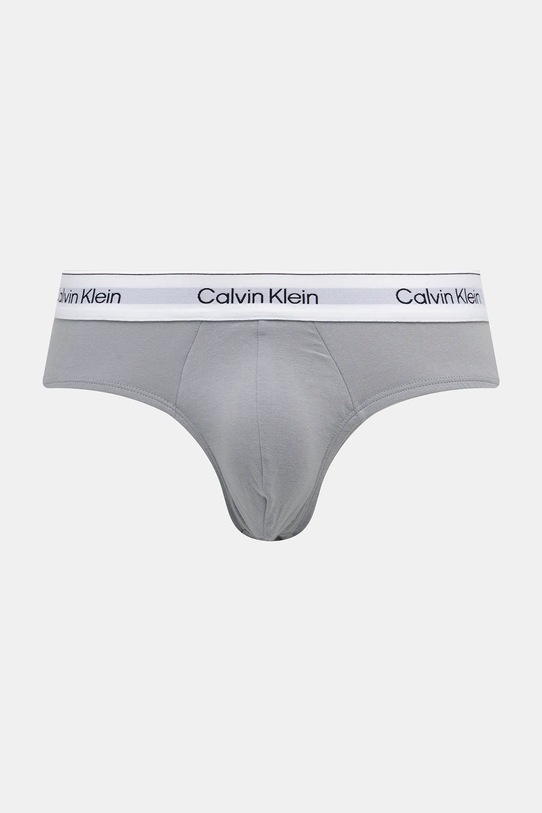 Slipy Calvin Klein Underwear 3-pak LV00NB4563 tyrkysová NC25