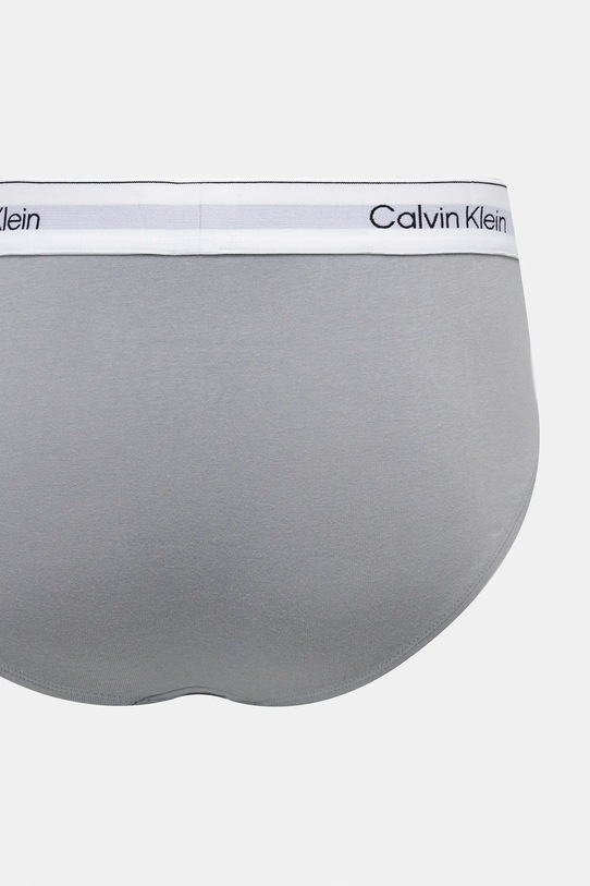 Slipy Calvin Klein Underwear 3-pak LV00NB4563 tyrkysová