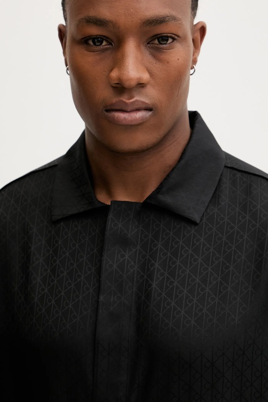 Calvin Klein Underwear koszula piżamowa czarny LV00NM2946