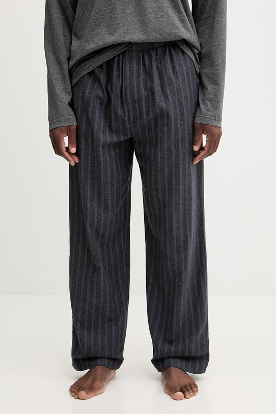 Calvin Klein Underwear piżama bawełniana szary LV00NM2955