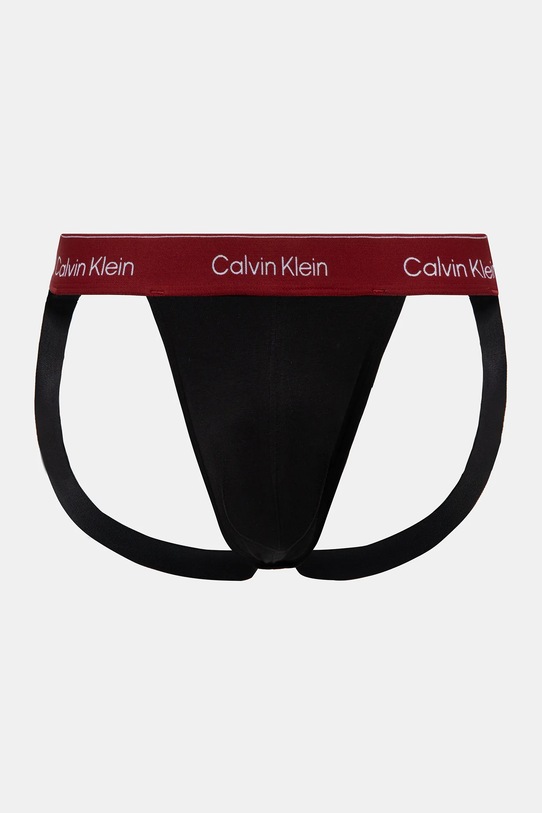 Труси джоки (jockstrap) Calvin Klein Underwear 3-pack LV00NB4382 чорний AW25