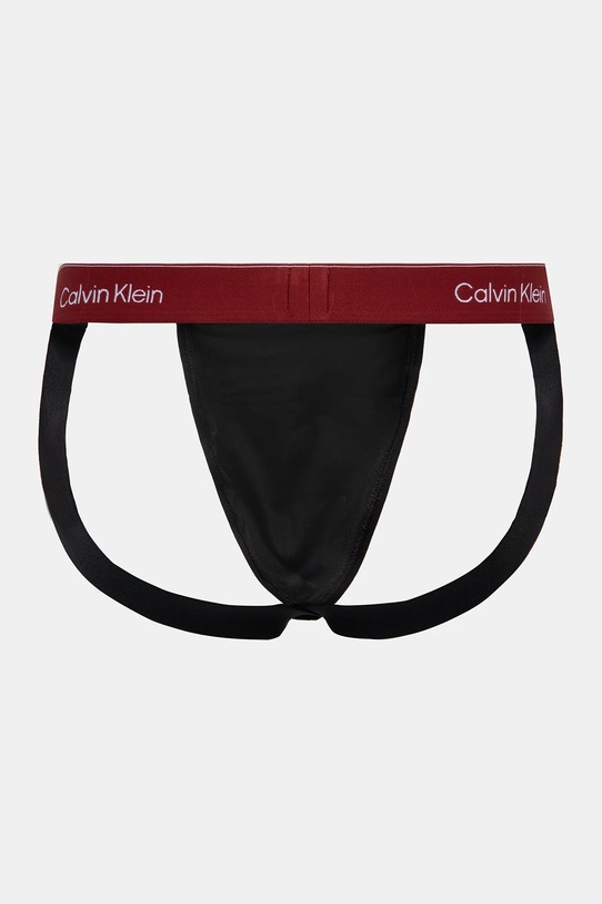 Труси джоки (jockstrap) Calvin Klein Underwear 3-pack LV00NB4382 чорний