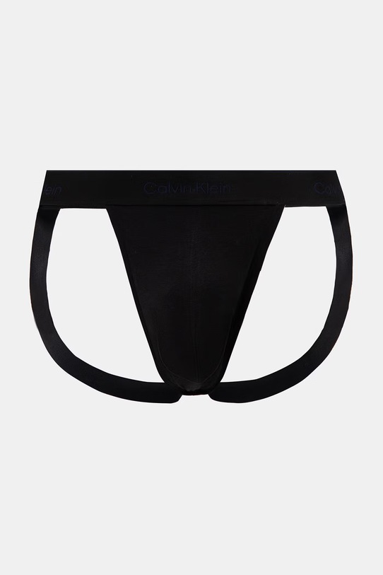 Calvin Klein Underwear pánske bavlnené s elastanom 3-pack LV00NB4382 čierna AW25
