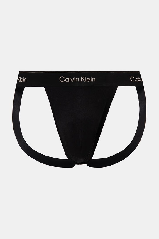 Calvin Klein Underwear pánske bavlnené s elastanom 3-pack čierna LV00NB4382