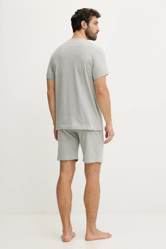 Calvin Klein Underwear piżama bawełniana szary LV00NM2960