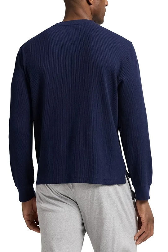 Polo Ralph Lauren longsleeve piżamowy 714950609 granatowy AW25