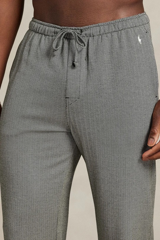 Bavlněné pyžamo Polo Ralph Lauren šedá 714954321