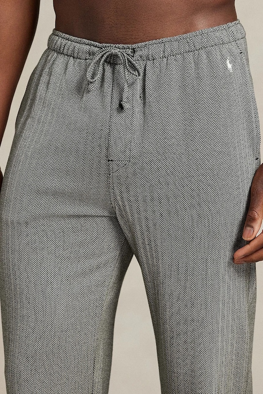 Бавовняна піжама Polo Ralph Lauren сірий 714954321