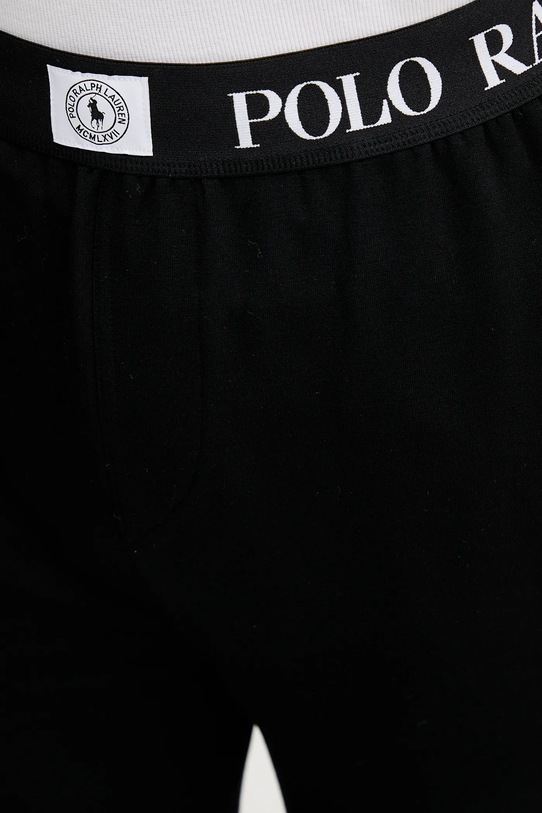 Spodnji del pižame Polo Ralph Lauren črna 714P01949