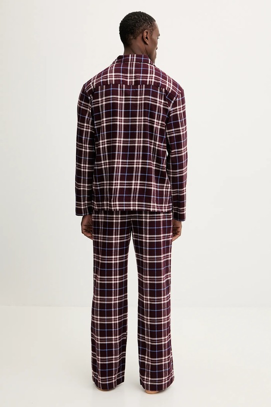 Tommy Hilfiger piżama bordowy UM0UM03659