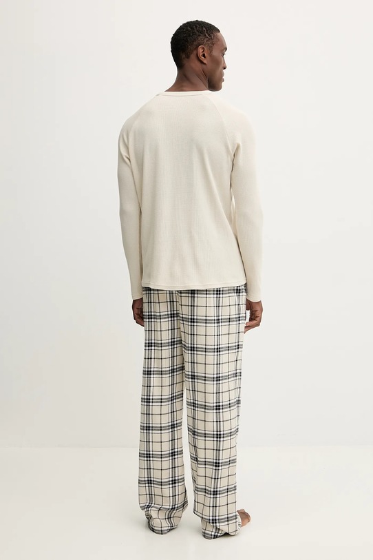 Tommy Hilfiger piżama beżowy UM0UM03699