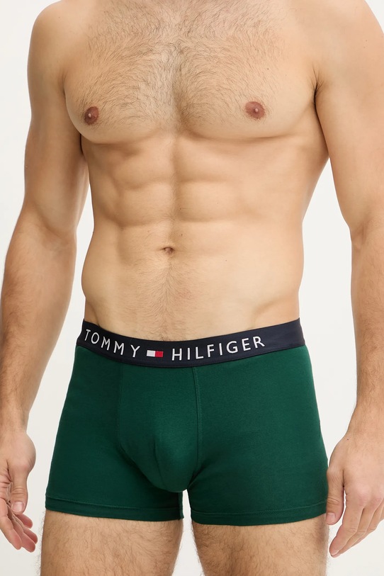 Odzież Tommy Hilfiger komplet piżamowy UM0UM03036 zielony