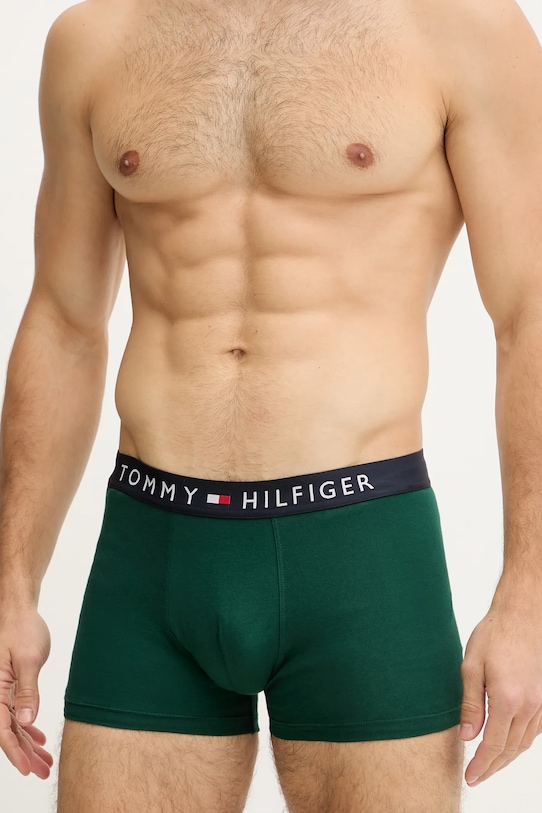 Odzież Tommy Hilfiger komplet piżamowy UM0UM03036 zielony