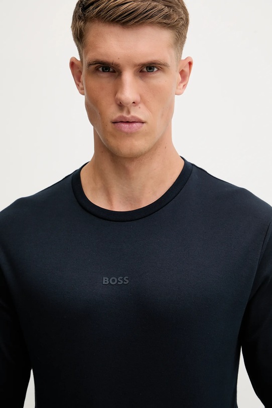 BOSS piżama bawełniana 50550494 czarny