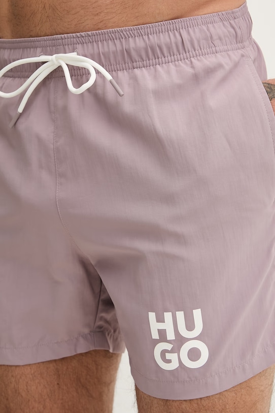 HUGO pantaloncini da bagno da uomo PAOLO rosa 50545464