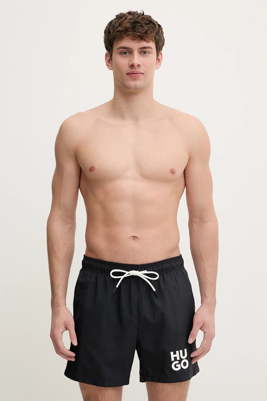 Μαγιό HUGO μαύρο 50545464