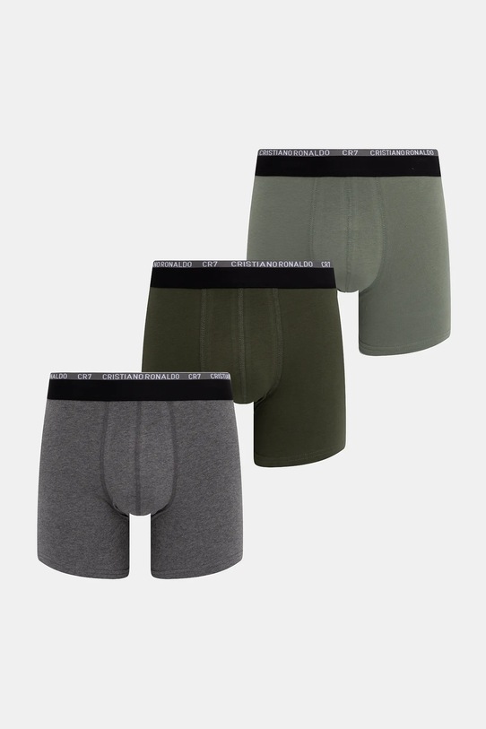 Boksarice CR7 Cristiano Ronaldo 3-pack Pletenina zelena 8100.49.714