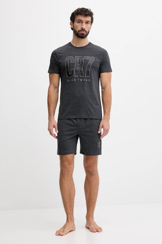 CR7 Cristiano Ronaldo piżama dzianina szary 8730.41.2612