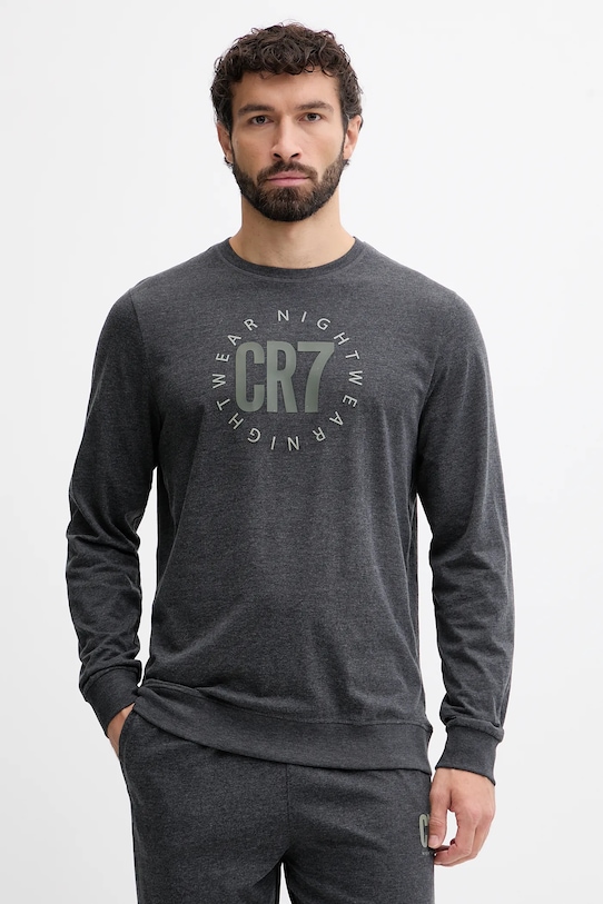 CR7 Cristiano Ronaldo piżama 8730.42.1045 szary NC25