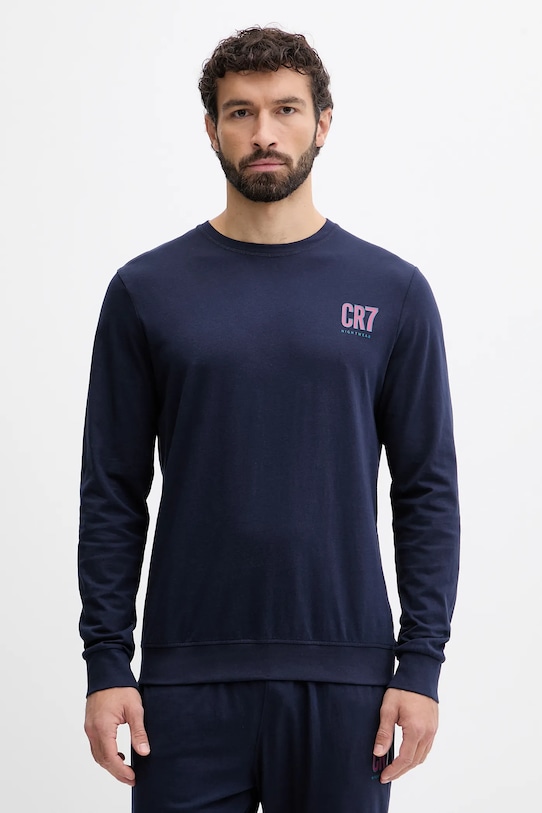 CR7 Cristiano Ronaldo piżama bawełniana 8730.42.1046 granatowy NC25