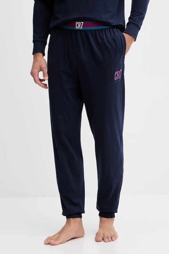 Odzież CR7 Cristiano Ronaldo piżama bawełniana 8730.42.1046 granatowy
