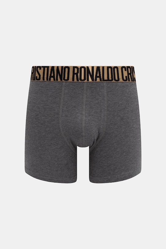 CR7 Cristiano Ronaldo boxeri de bumbac 4-pack 8104.49.2504 gri