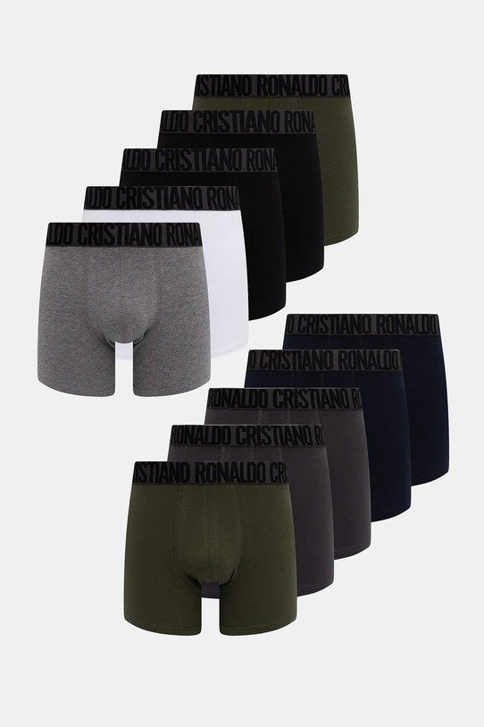 CR7 Cristiano Ronaldo bokserki 10-pack dzianina zielony 8120.49.2584