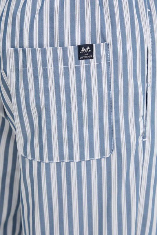 Lindbergh pantaloni pijama bumbac albastru 30.997529