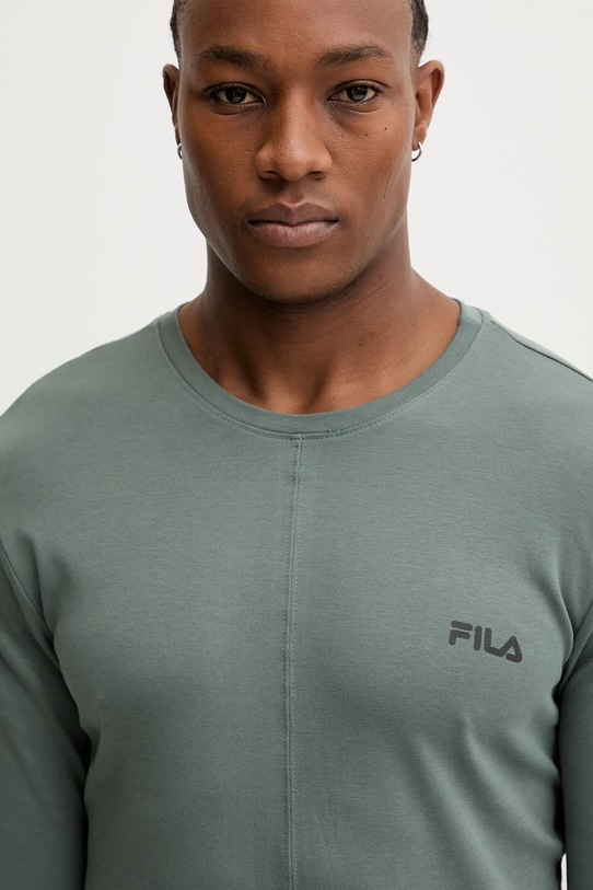 Памучна пижама Fila FPW1234 сив