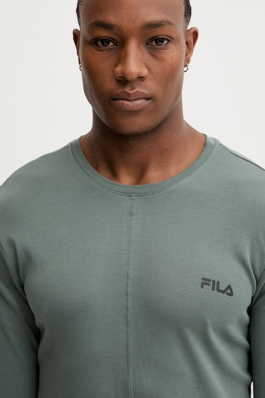 Памучна пижама Fila FPW1234 сив