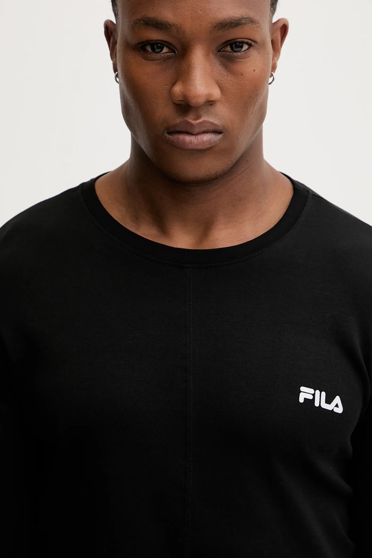 Fila piżama bawełniana FPW1234 czarny